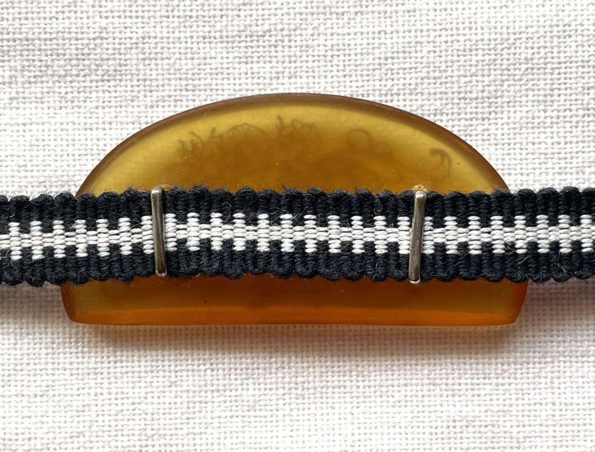 葉模様　鼈甲　約15cm 葉模様 鼈甲 約15cm